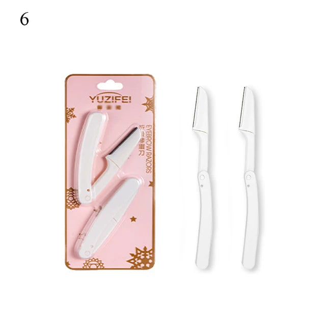 Eyebrow Trimming Scissors With Comb